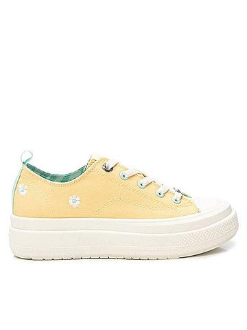 XTI Women's Canvas Platform Sneakers (view 1)