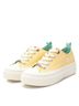 XTI Yellow Women's Canvas Platform Sneakers Size 7 - photo 4