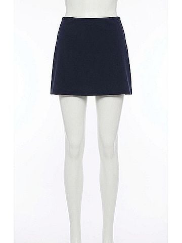 Z Supply Newport Mini Skirt in Eclipse (view 1)