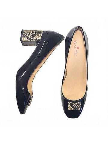 Kara Mac Women Perfect Pump - Python Emma Heel (view 2)