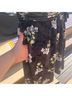 Hutch 95% Polyester 5% Spandex 100% Polyester Floral Black Casual Dress Size S - photo 8