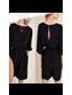Anthropologie 36% Polyester 53% Viscose 10% Lyocell 1% Elastane 100% Viscose Solid Black Jumpsuit Size S - photo 4