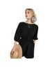 Anthropologie 36% Polyester 53% Viscose 10% Lyocell 1% Elastane 100% Viscose Solid Black Jumpsuit Size S - photo 1
