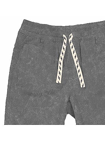 Tiny Whales Boy's Diamond Back Walk Short in Mineral Black (view 2)