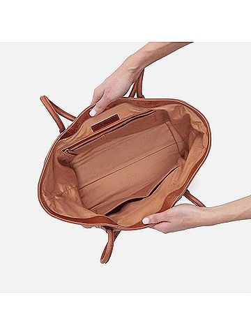Hobo The Original Phoebe Tote Saddle Bag in Brown (view 2)