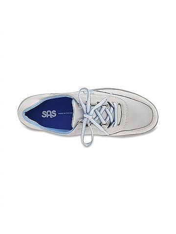 SAS Women's Sporty Walking Shoes in Silver (view 2)