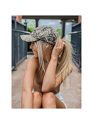 C.C. Couture Mossy Oak Ball Cap Hat (view 2)