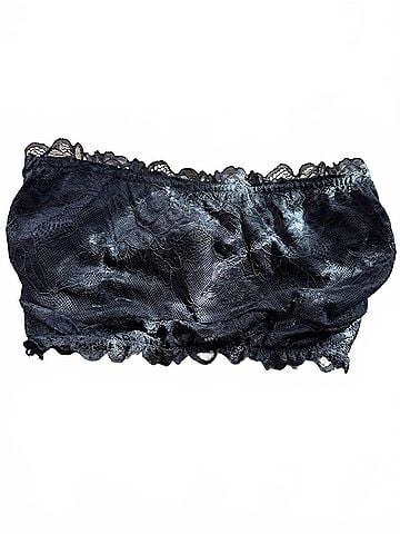 Free People Bring Me Another Bandeau Top in Black (view 1)