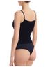 Commando Solid Black Velvet Cami Bodysuit in Black Size L - photo 3