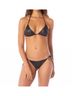 Maaji Black Shining Tie Side Bikini Bottom Size M - photo 2