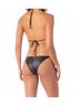 Maaji Black Shining Tie Side Bikini Bottom Size M - photo 3