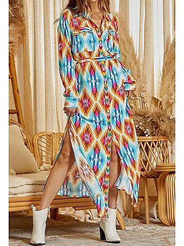 Andree by UNIT Southwestern Maxi in Multi (view 2)