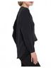 Lyssé Solid Black Mia Woven Top in Black Size L - photo 4