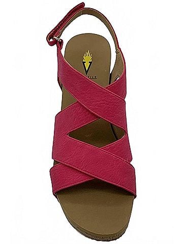 Volatile Women's Tory Wedge in Fuchsia (view 2)
