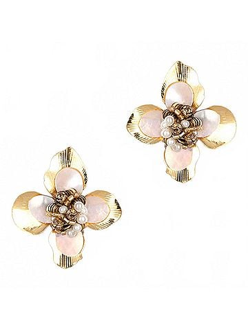 Deepa Gurnani Azura Earrings (view 1)