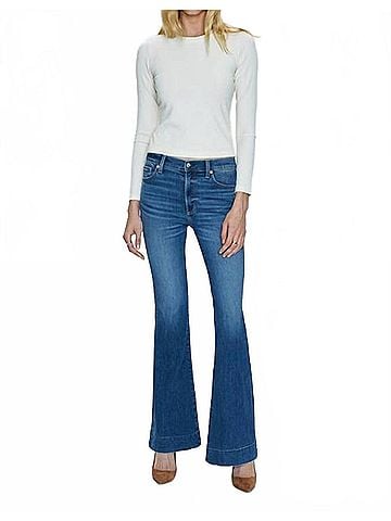 Pistola Kinsley Mid Rise Ultra Flare Jeans in Avenue (view 2)