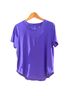 Beyond Yoga Solid Purple Short Sleeve Top Size XL - photo 1