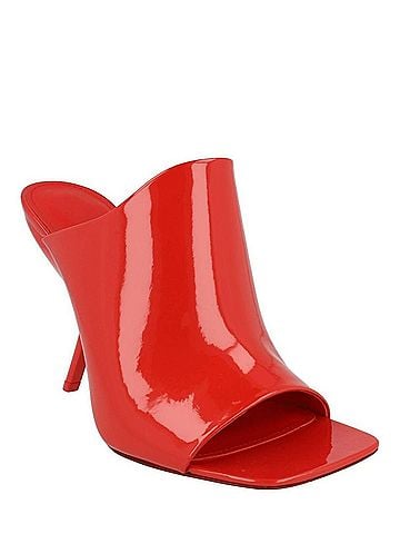 Salvatore Ferragamo Women's Era X5 Mule Sandal in Red (view 2)