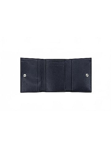 MARNI Women's Mending Leather Bi-Fold Wallet in Cassis Pink (view 2)