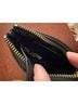 Marc Jacobs 100% Pvc Animal Print Black Leather Card Holder One size - photo 3