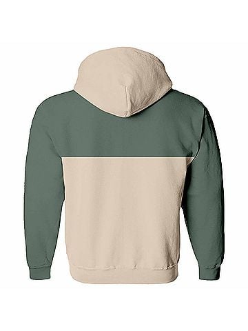 Tiny Whales Boys' Trailblazer Hoodie in Cream (view 2)