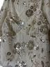 No Boundaries Ivory Gold Short Sleeve Blouse Size XS - photo 2