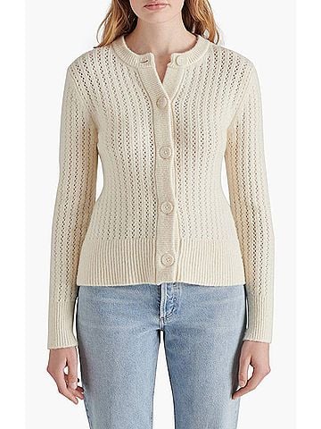 Steve Madden Illiana Sweater in Cream (view 2)
