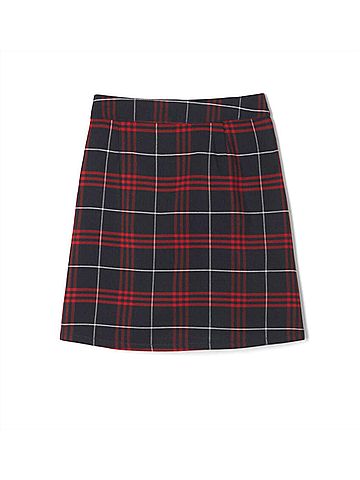 French Toast Kids Plaid Two-Tab Skort (view 2)