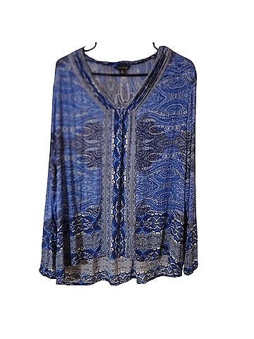 Lucky Brand Long Sleeve Blouse (view 1)