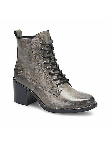 Born Women's Huntley Lace Up Boot in Grey (view 1)