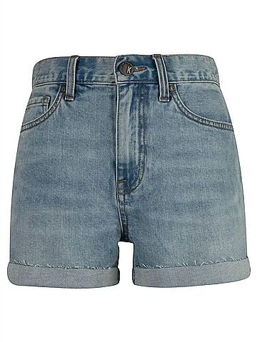 Kut from the Kloth High Rise Roll-Cuff Denim Shorts (view 1)