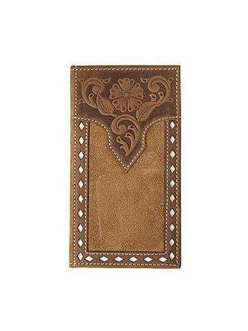 Nocona Belt Co. Buck Laced Leather Wallet (view 1)