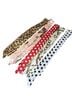 Unlabel Polka Dots Animal Print Multi Color Scarf One size - photo 2