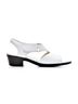 SAS Solid White Women's Suntimer Leather Strap Sandal Size 10 - photo 1