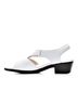 SAS Solid White Women's Suntimer Leather Strap Sandal Size 10 - photo 2