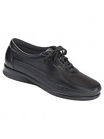 SAS Women's Traveler Sneakers in Black (view 1)
