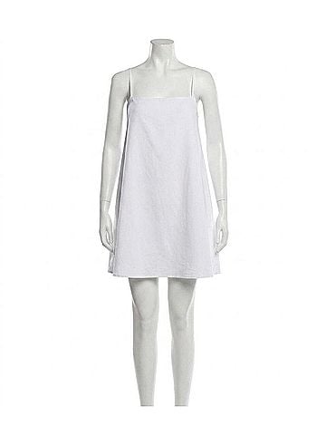 Susana Monaco String Flare Mini Dress in Sugar (view 1)