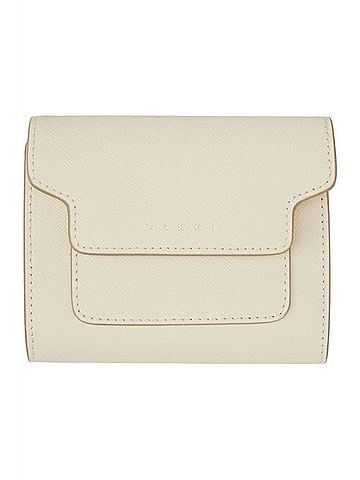 MARNI Women's Saffiano Leather Trifold Wallet (view 1)