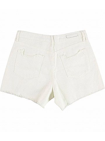 Articles of Society Women's Meredith High Rise Denim Shorts in Varadero (view 2)