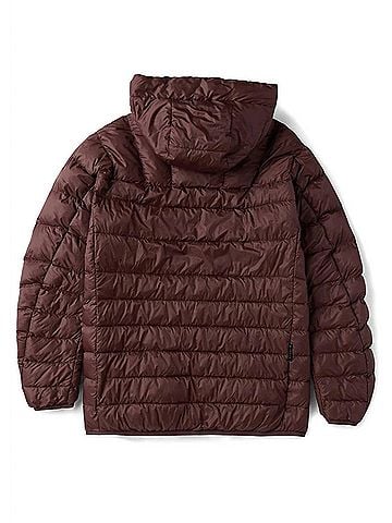 Vissla Kid's Packable Eco Puff Jacket in Brick (view 2)