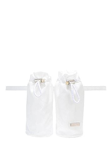 Salvatore Ferragamo Women's Double-Bottle Belt Bag in White (view 1)