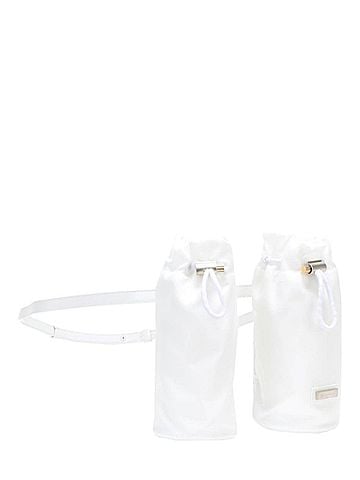 Salvatore Ferragamo Women's Double-Bottle Belt Bag in White (view 2)