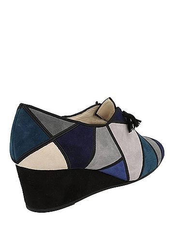 Salvatore Ferragamo Women's Maramao Wedge Sandal in Black (view 2)
