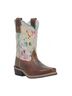 Dan Post Brown Girls Rumi Leather Square Toe Boot Size 3 (baby) - photo 4