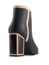 Andrea Black Women's High-Quality Ankle Boot Size 7 - photo 2