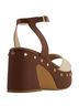 Andrea Brown Women's Two-Tone Sandal Size 10 - photo 2