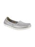 SAS Solid Silver Women's Sunny Loafers Size 10 1/2 - photo 1