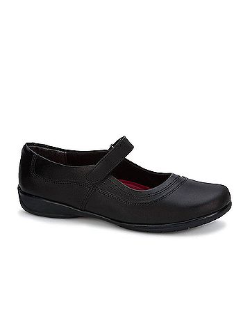 Andrea Women's Leather Mary Janes Shoes (view 2)