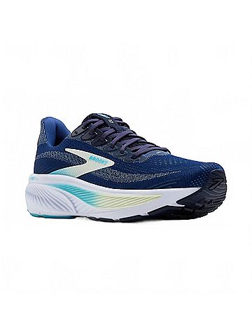 Brooks Women's Ghost 17 Running Shoes in Navy/Green/Turquoise (view 2)