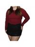 TCEC Black Brooklyn Sequin Mini Skort in Black Sequin Size L - photo 2